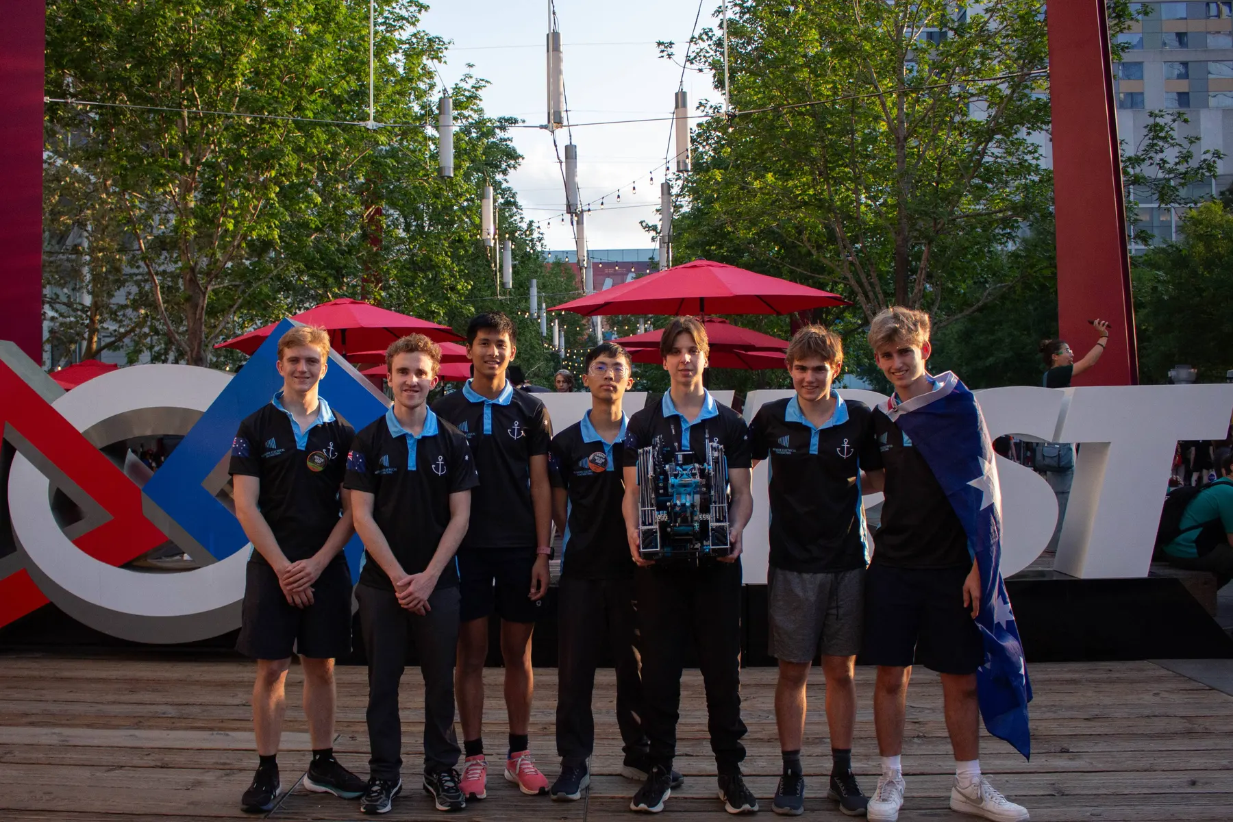 Theseus Robotics Generation 1 at the FIRST World Championship in Houston